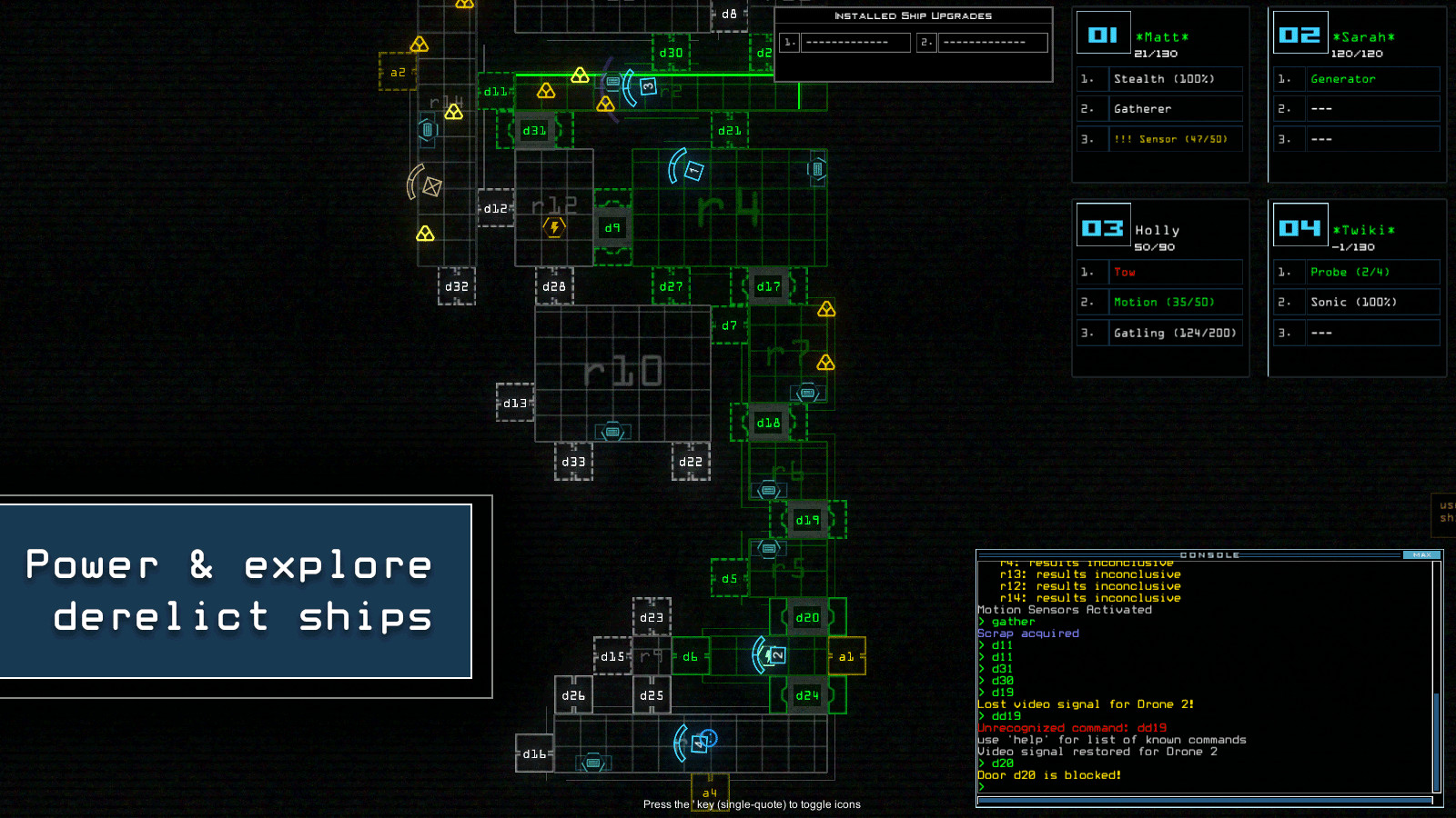 Скриншот: Duskers