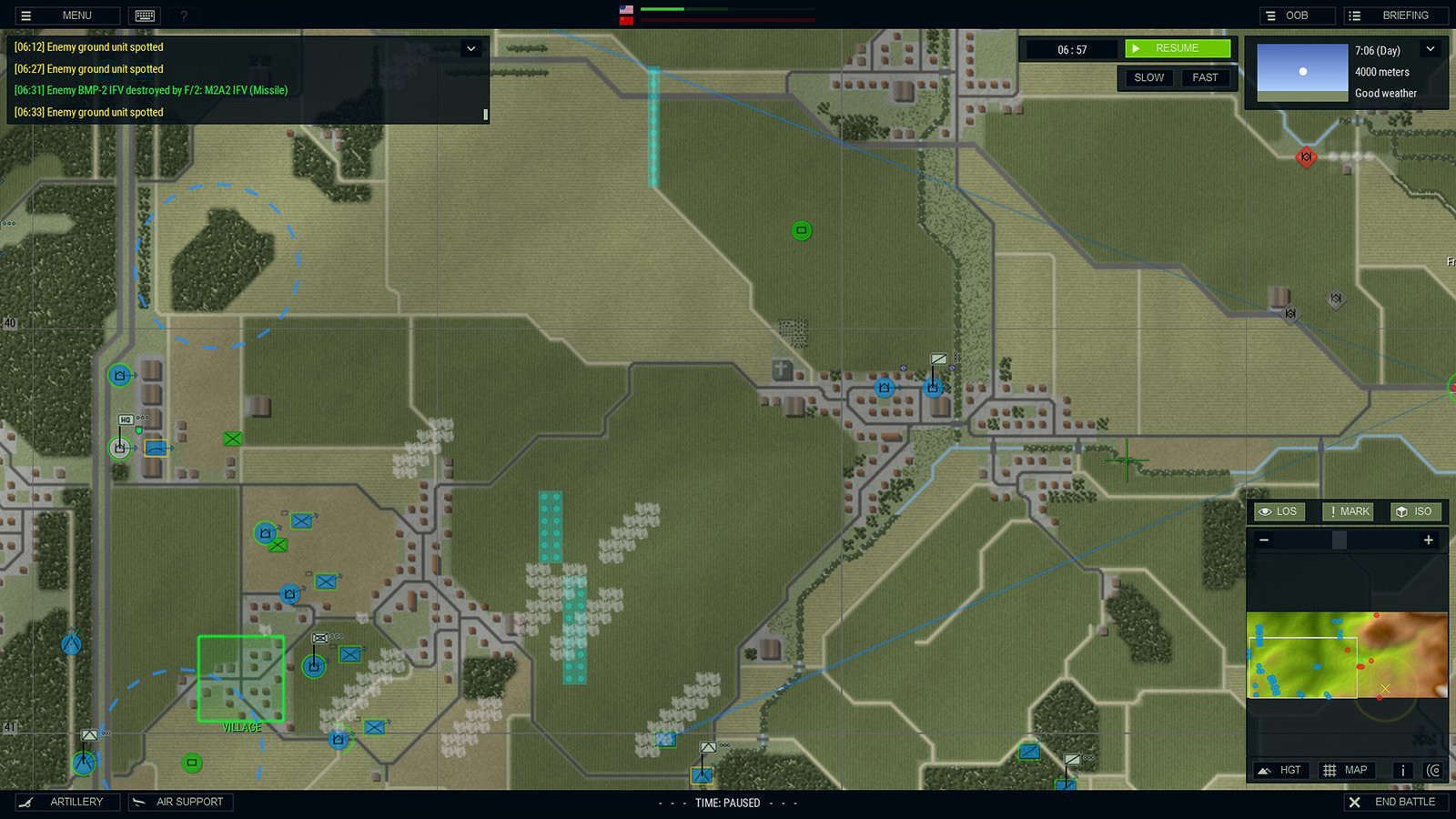 Скриншот: Armored Brigade