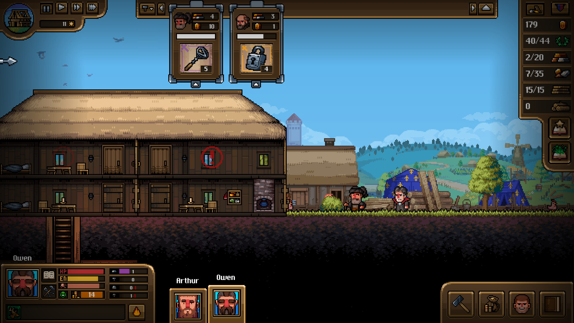 Скриншот: Anvil Saga