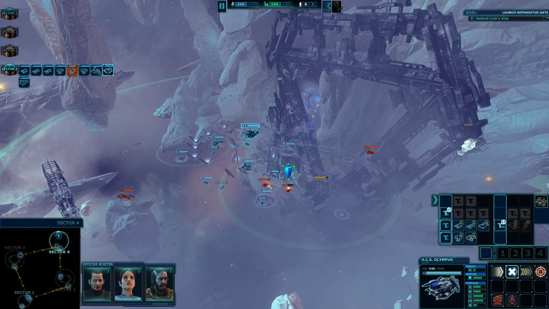 Скриншот: Ancient Space