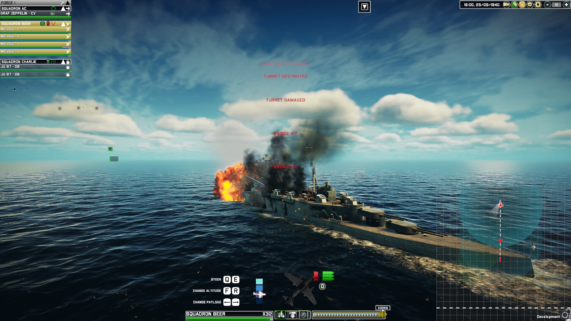 Скриншот: Victory at Sea Atlantic - World War II Naval Warfare
