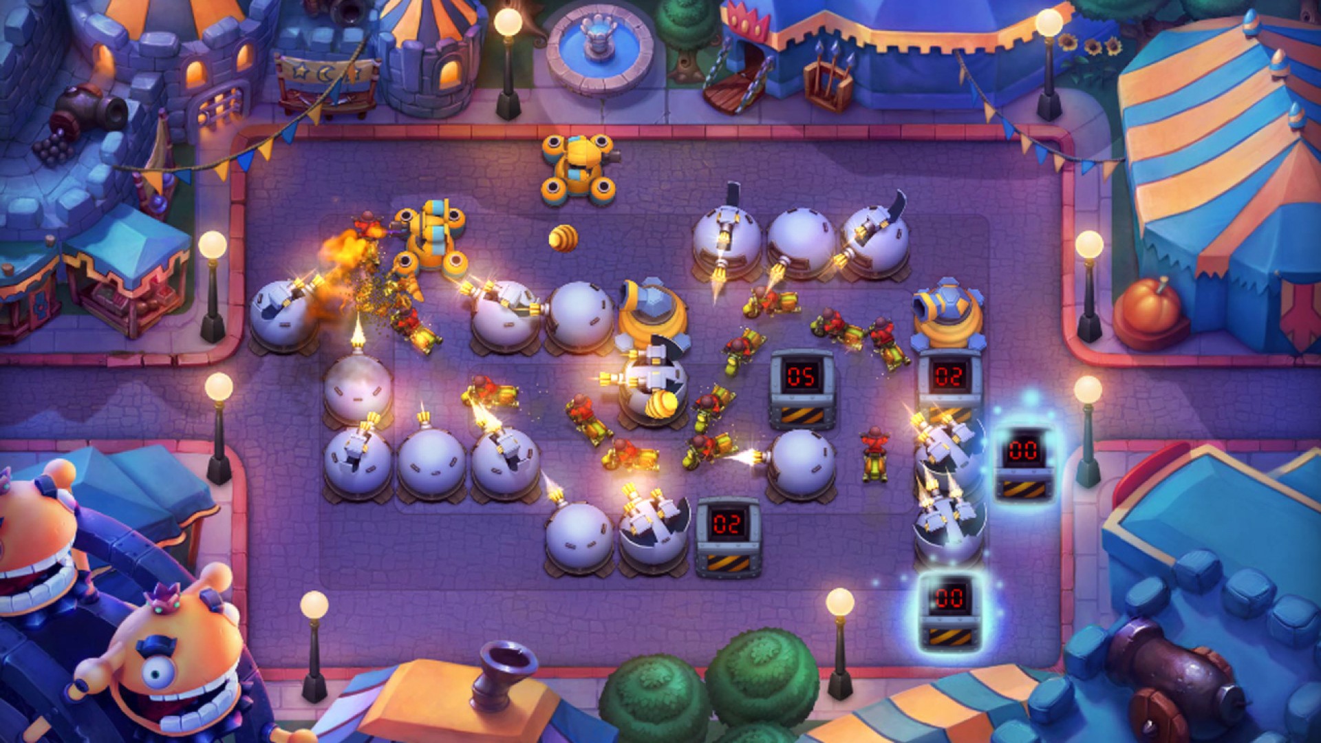 Скриншот:  Fieldrunners 2