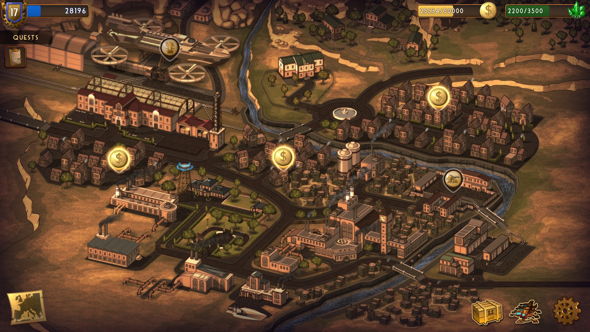 Скриншот: Steampunk Tower 2