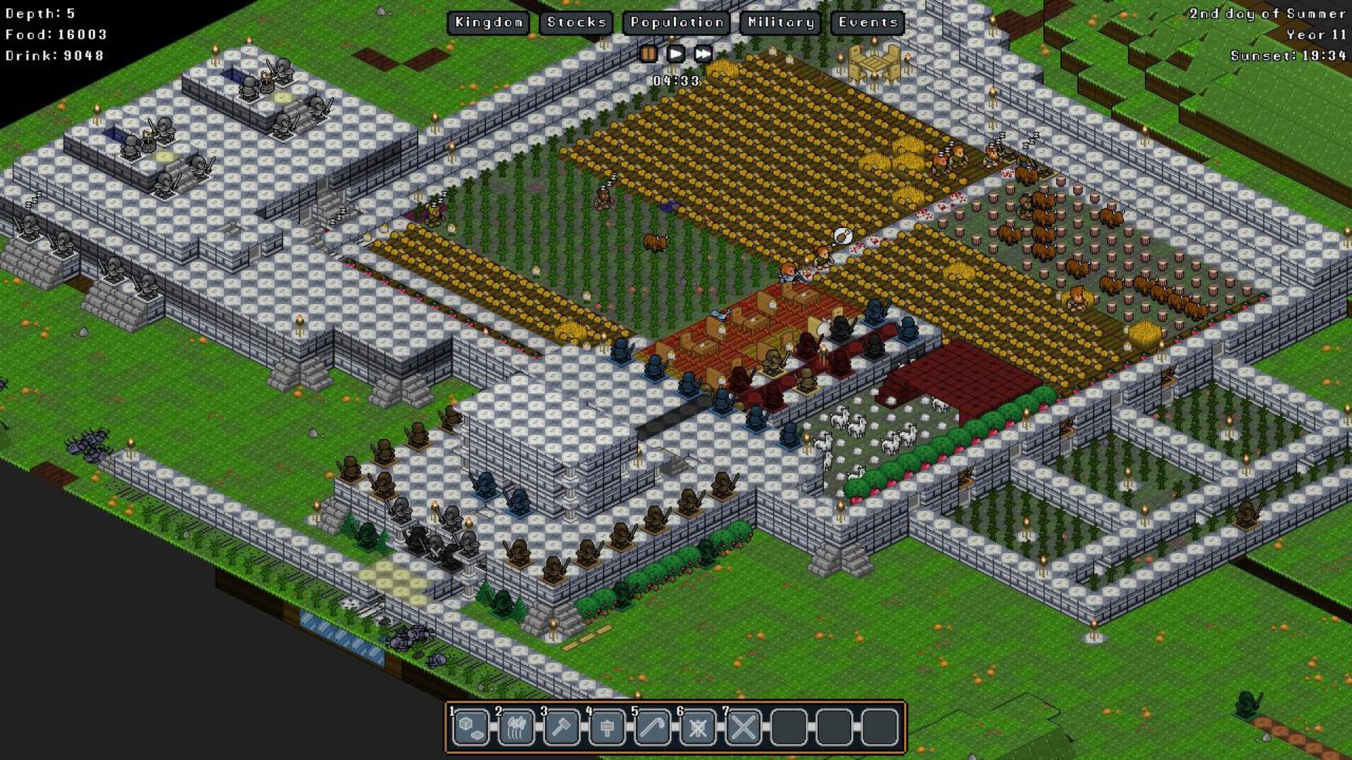 Скриншот: Gnomoria