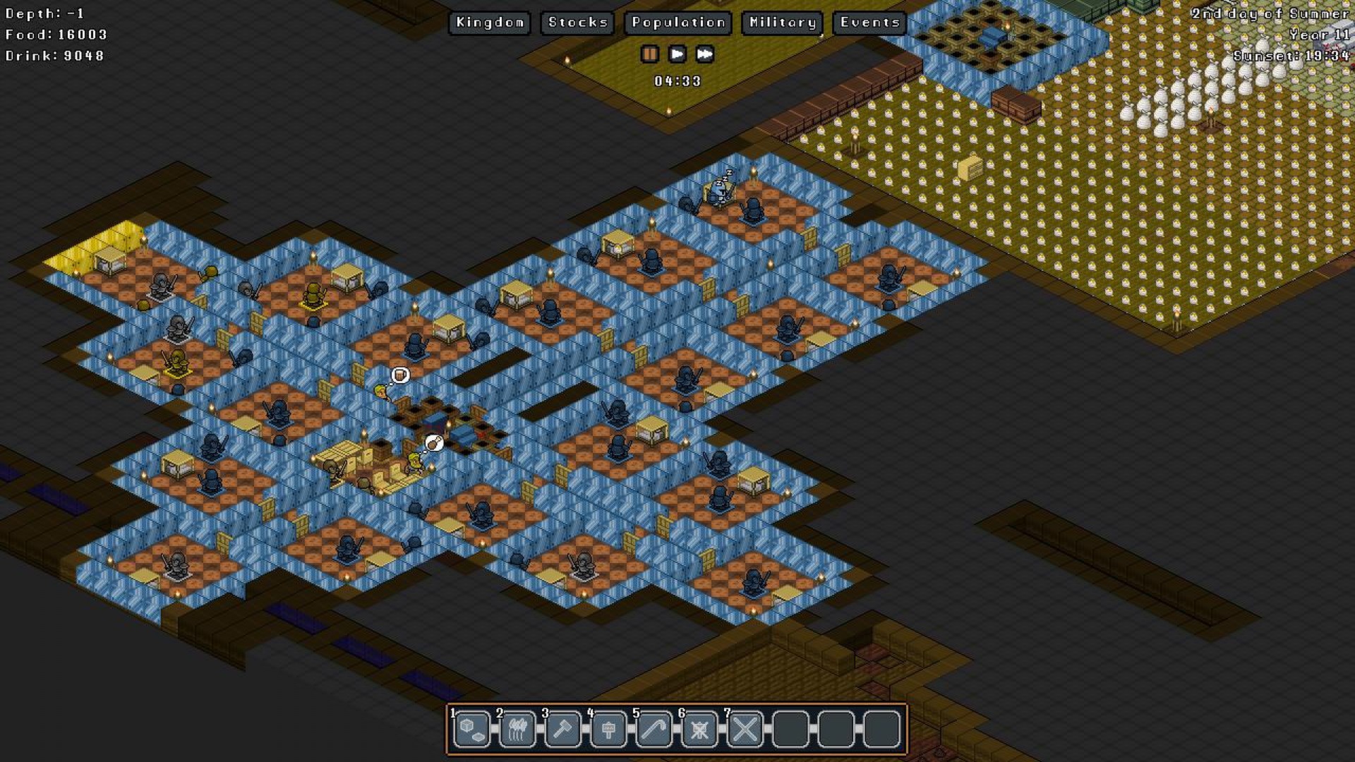 Скриншот: Gnomoria