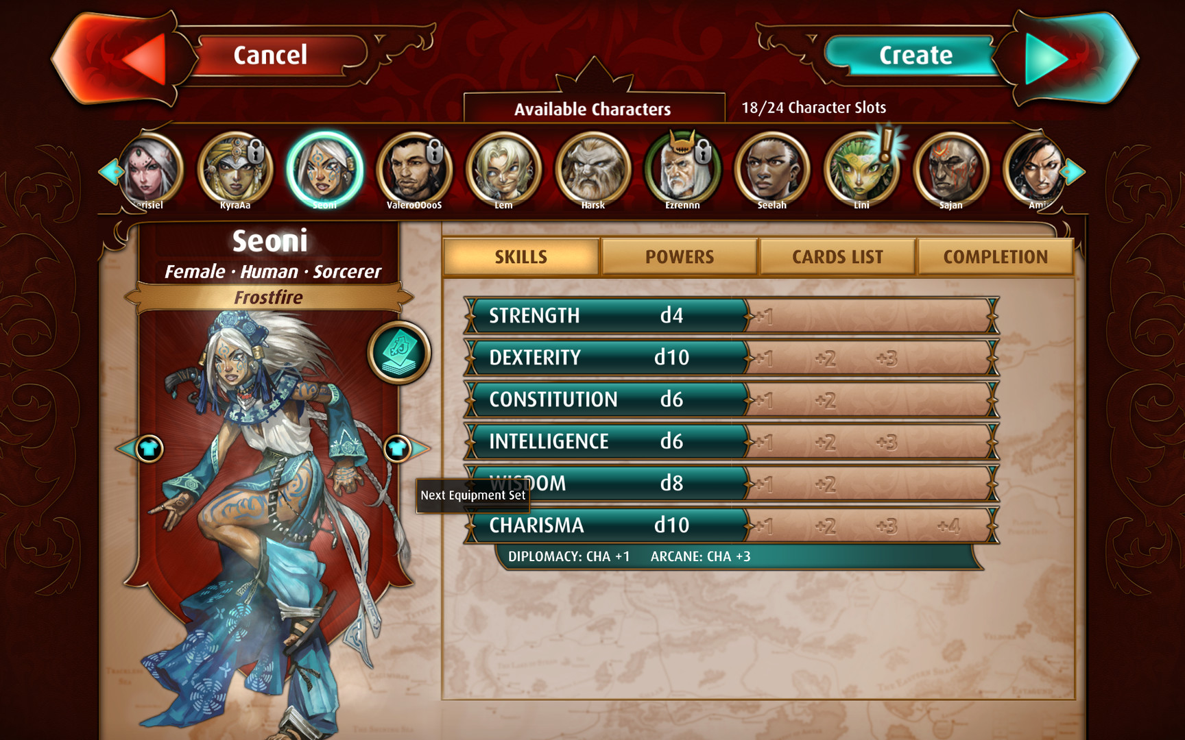 Скриншот: Pathfinder Adventures