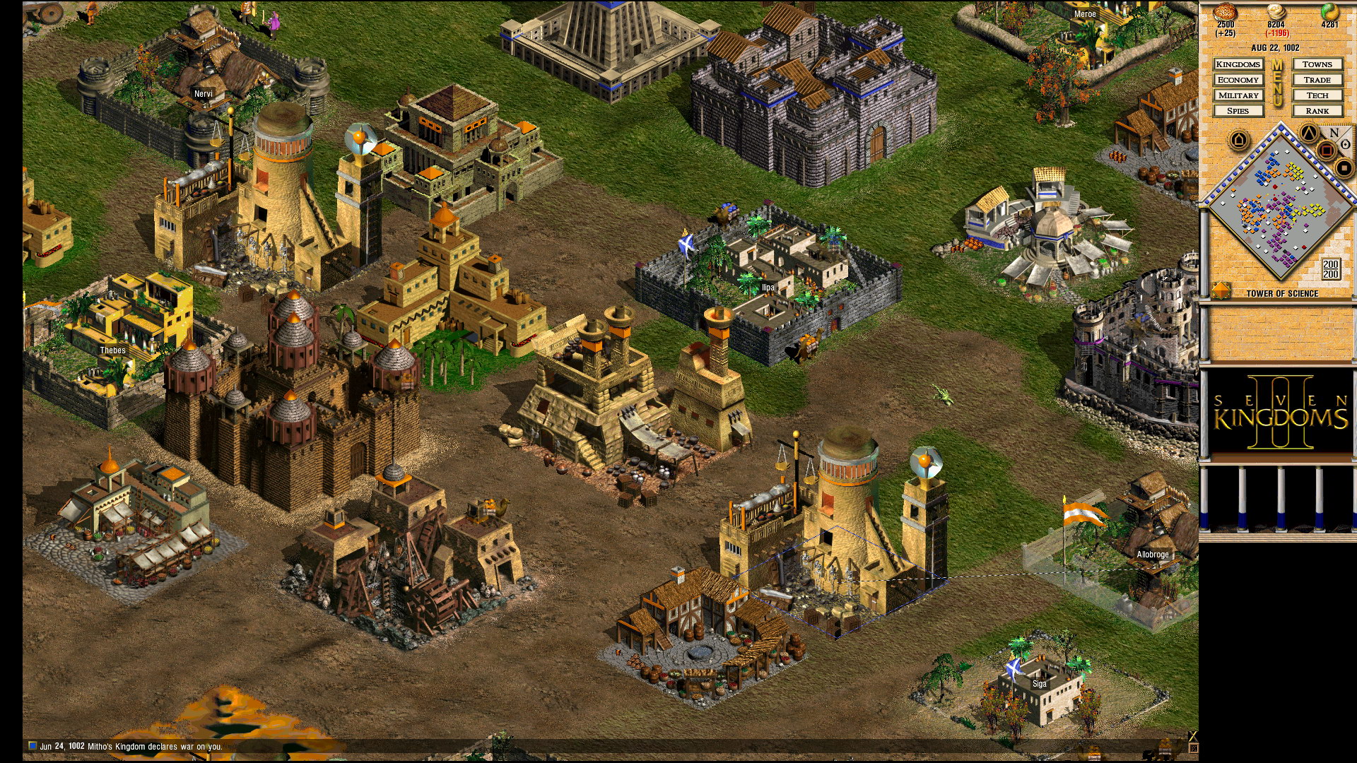 Скриншот: Seven Kingdoms 2 HD