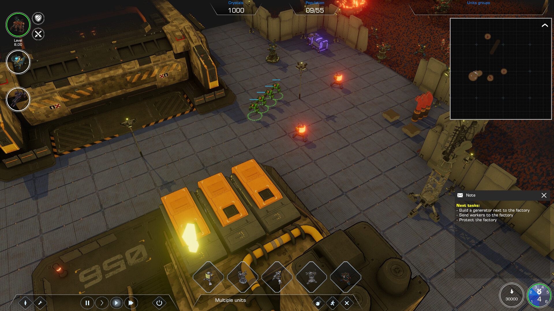 Скриншот: Grimstar: Crystals are the New Oil!