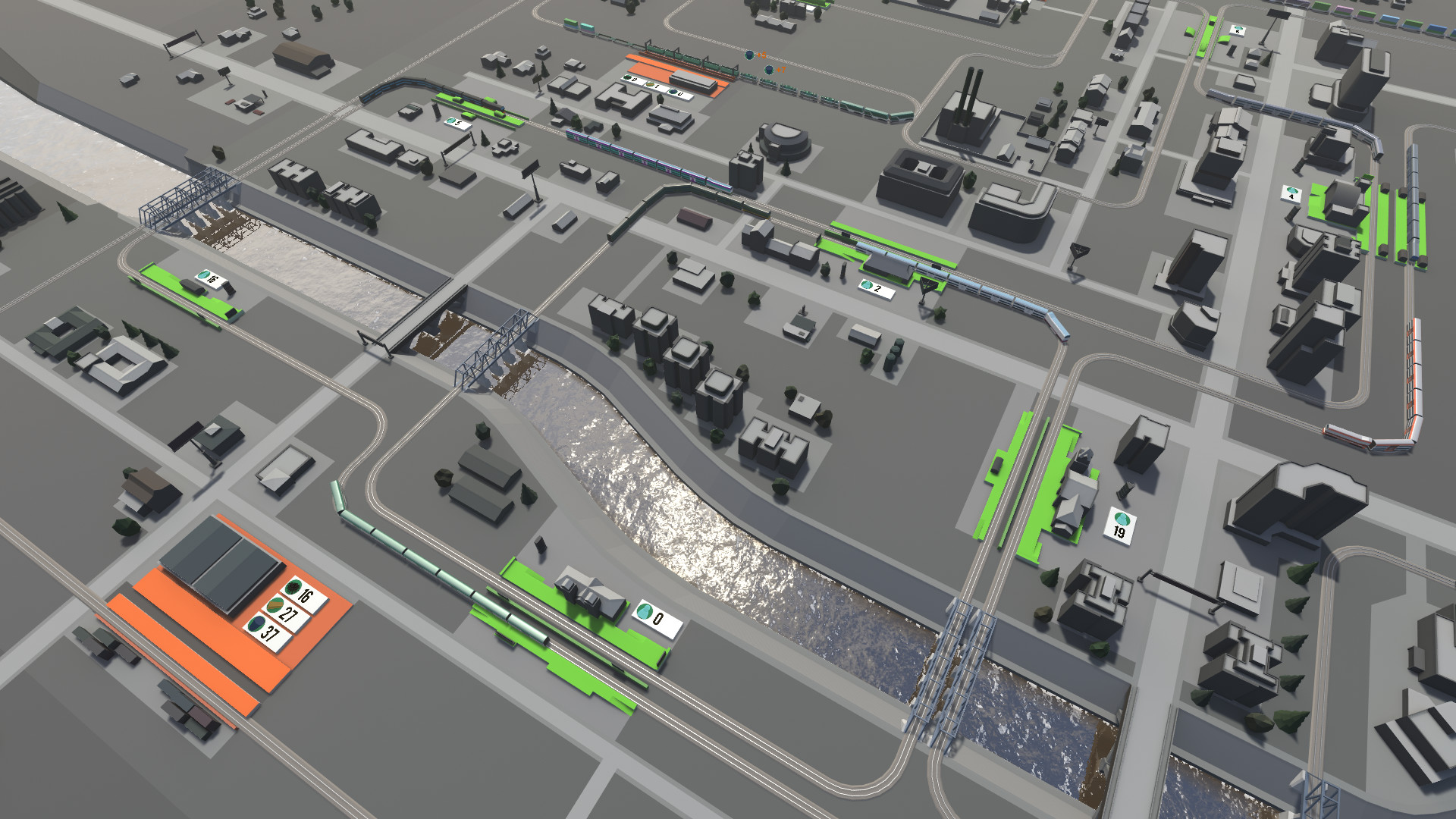 Скриншот: My Train Arrives