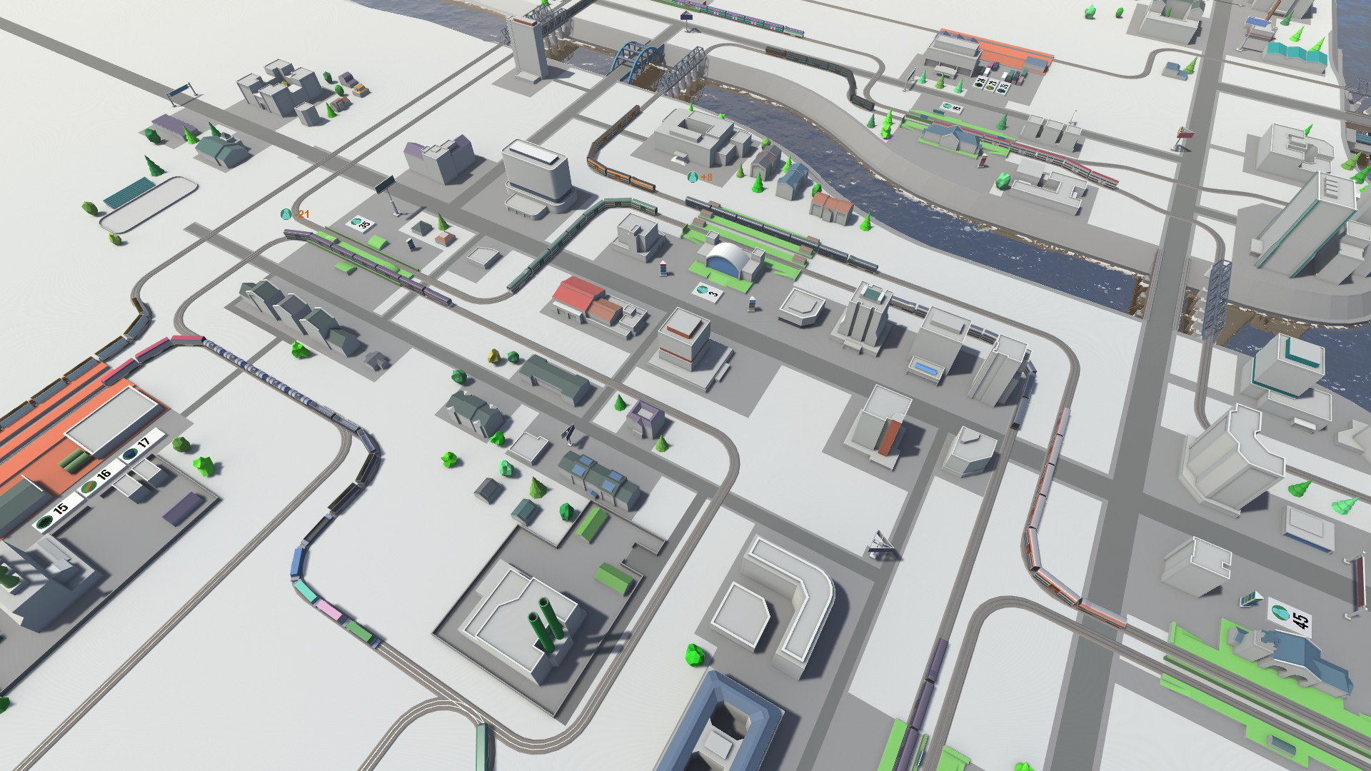 Скриншот: My Train Arrives