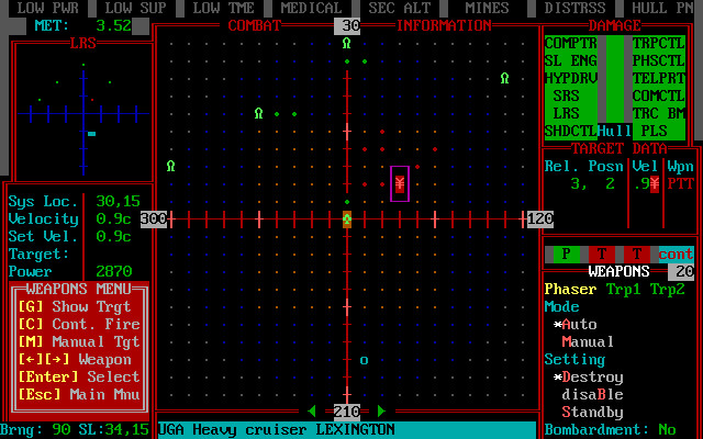 Скриншот 15: STAR FLEET II - Krellan Commander Version 2.0