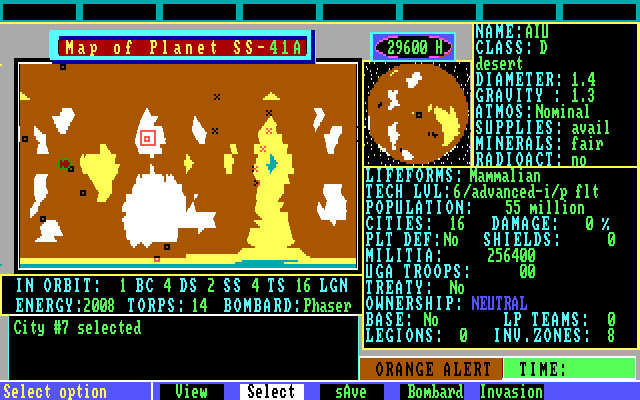 Скриншот 8: STAR FLEET II - Krellan Commander Version 2.0