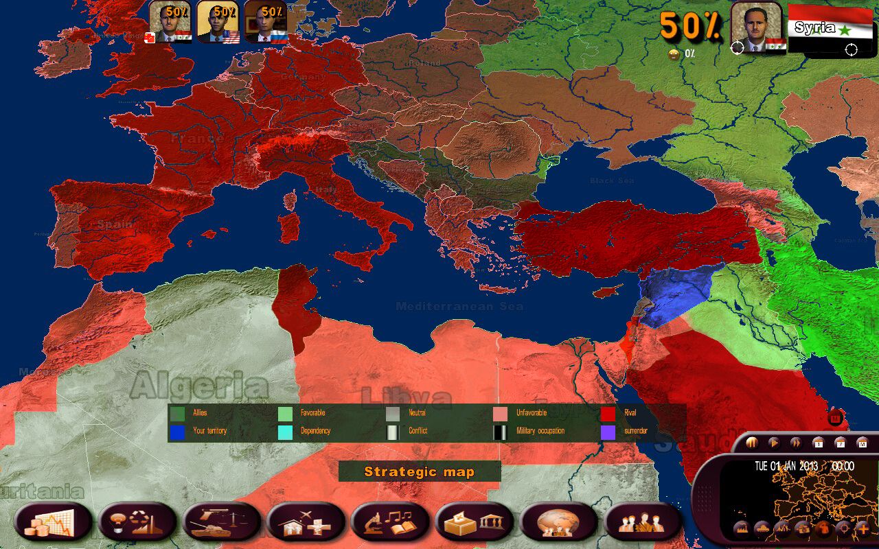 Скриншот 7: Masters of the World - Geopolitical Simulator 3