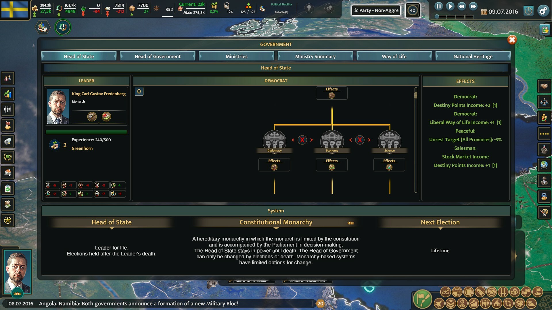 Скриншот: Realpolitiks 3: Earth and Beyond