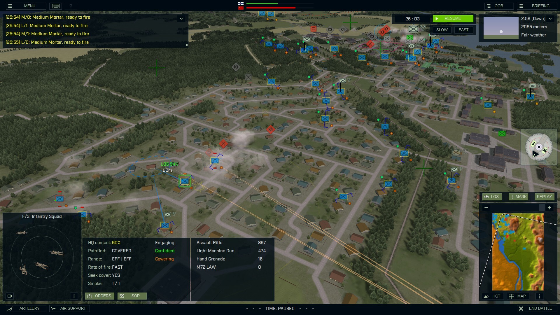 Скриншот: Armored Brigade II