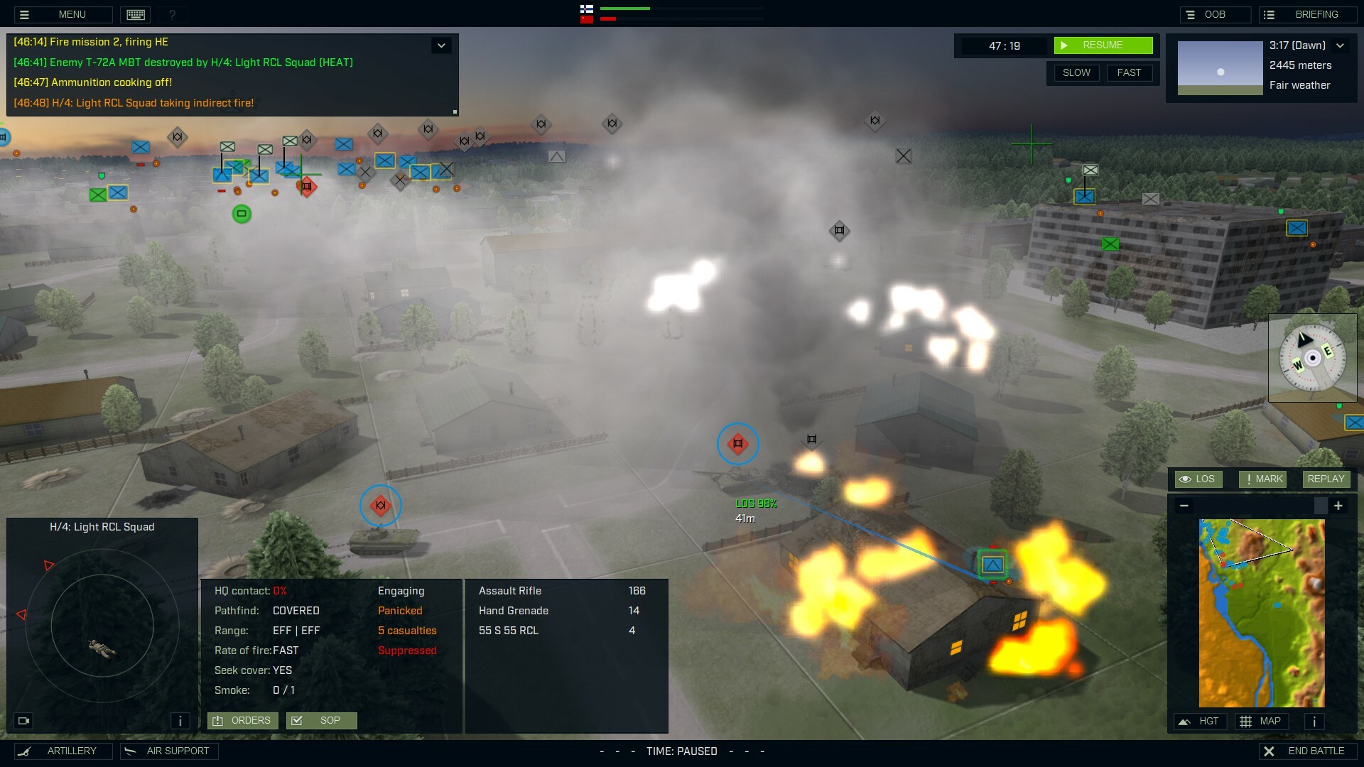 Скриншот: Armored Brigade II