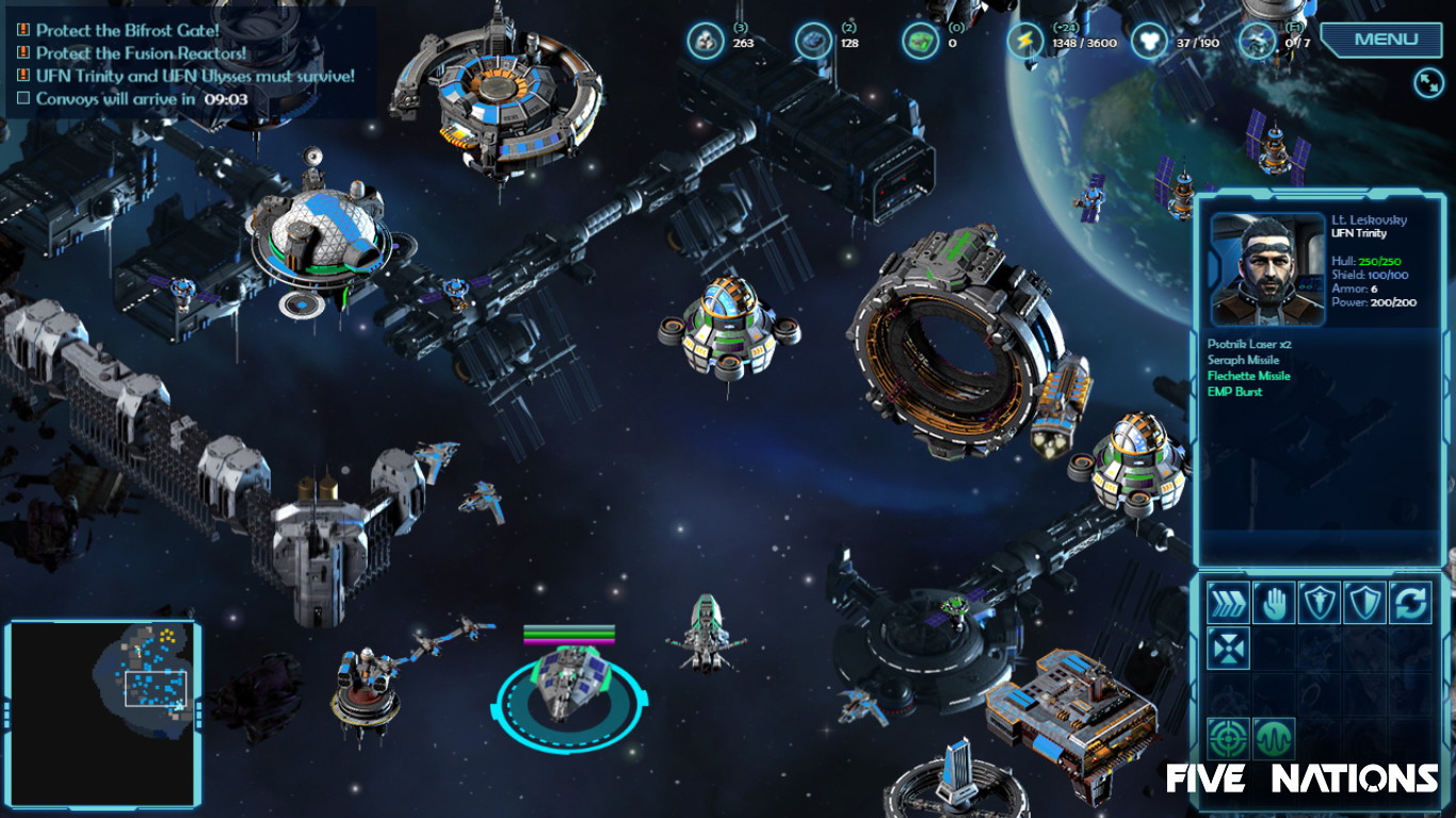 Скриншот: Five Nations