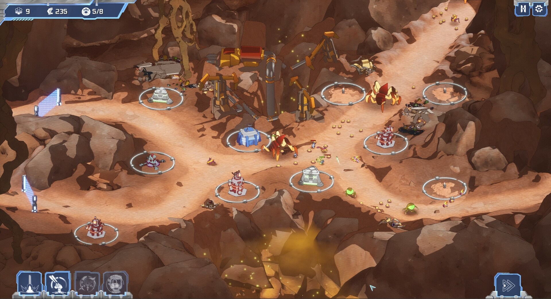 Скриншот: XENOBREAKERS: Classic Tower Defense