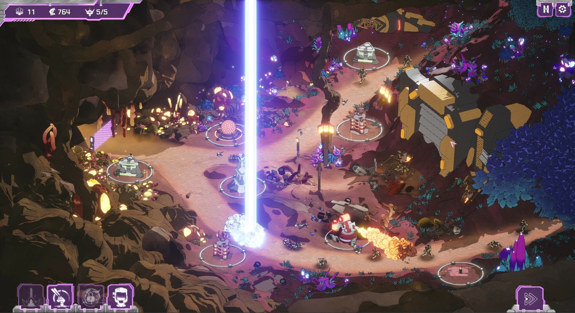 Скриншот: XENOBREAKERS: Classic Tower Defense