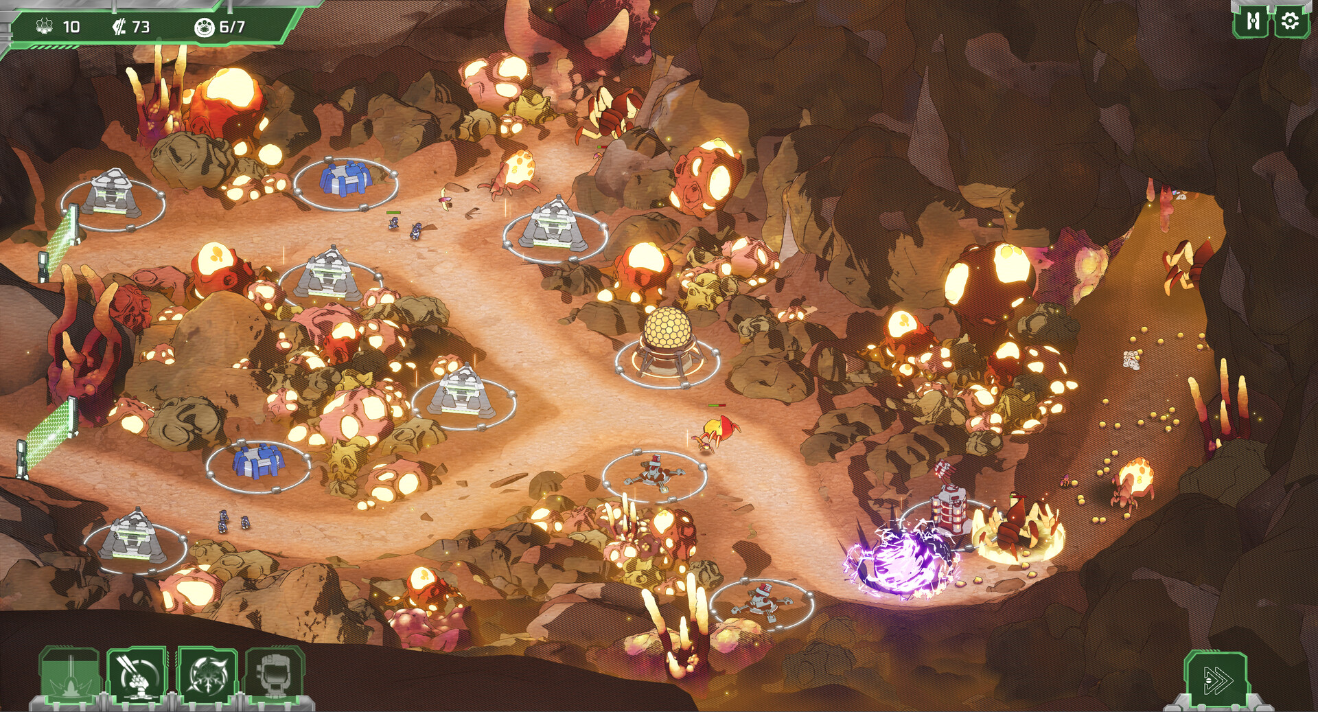 Скриншот: XENOBREAKERS: Classic Tower Defense