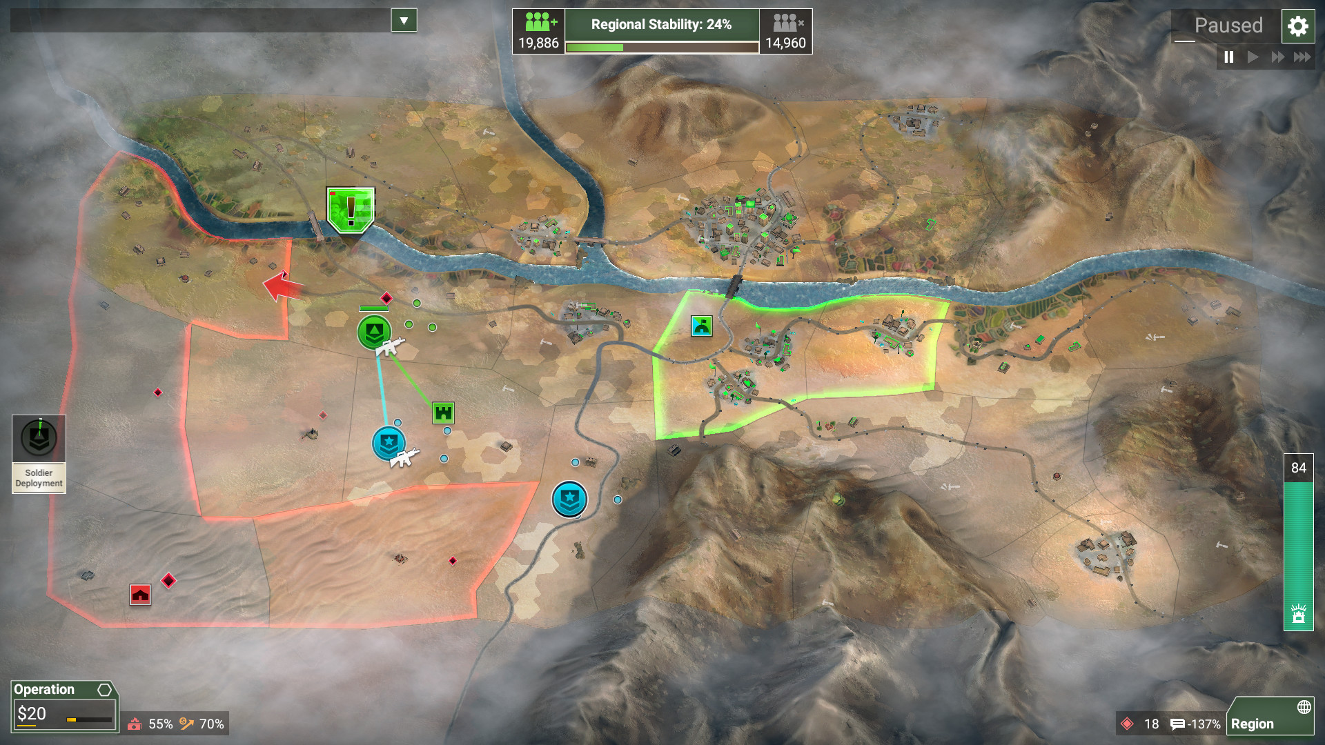 Скриншот 6: Rebel Inc: Escalation