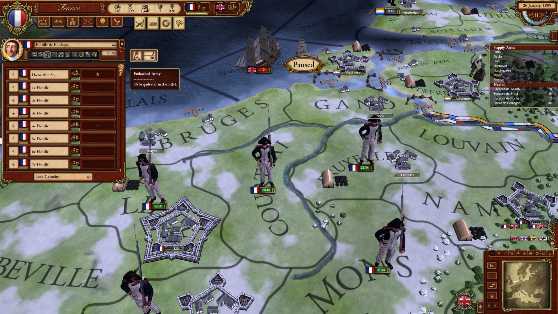 Скриншот: March of the Eagles