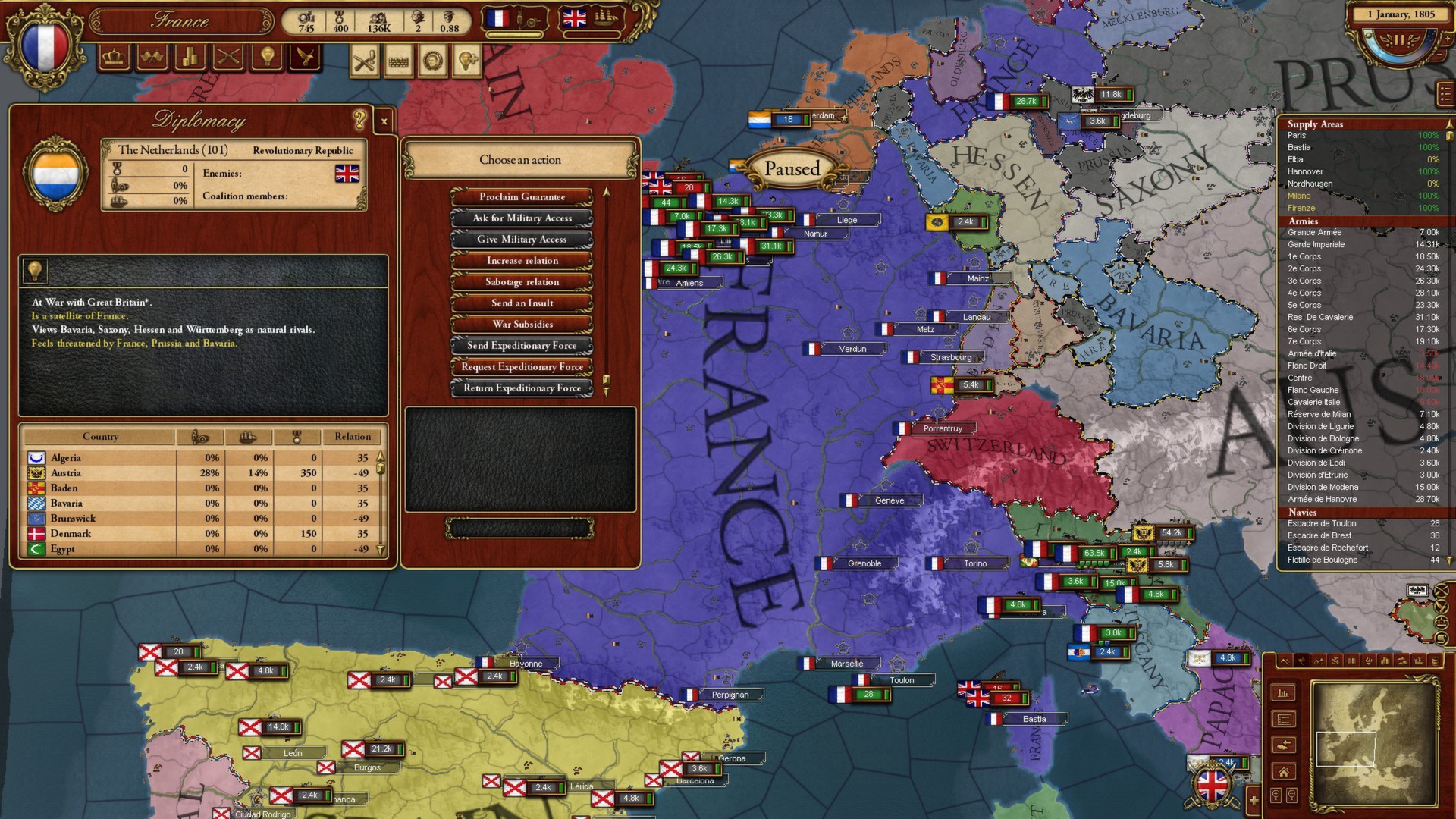 Скриншот: March of the Eagles