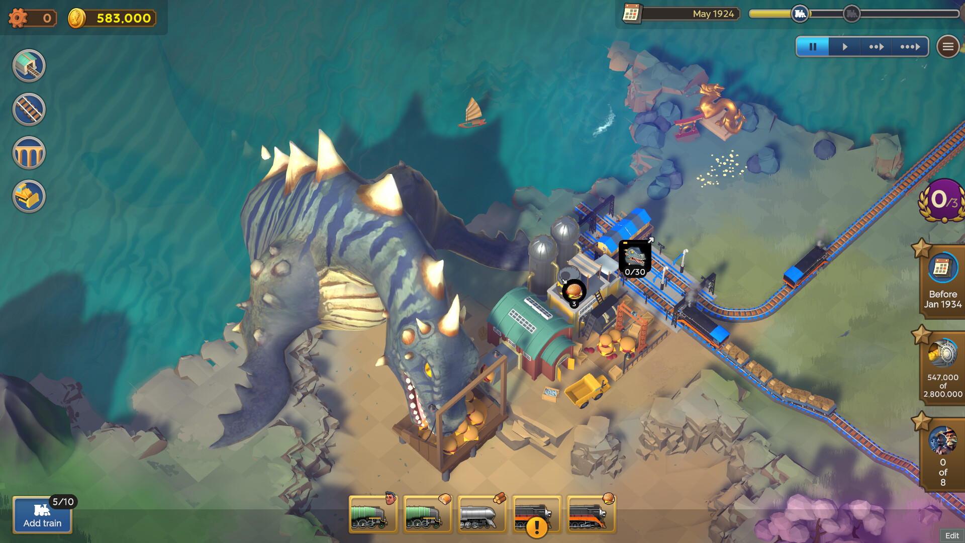 Скриншот: Train Valley World