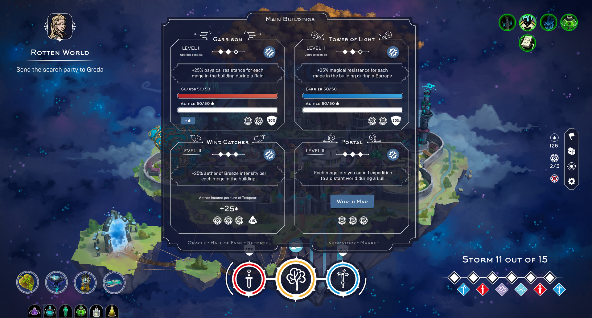 Скриншот: Mittelborg: City of Mages