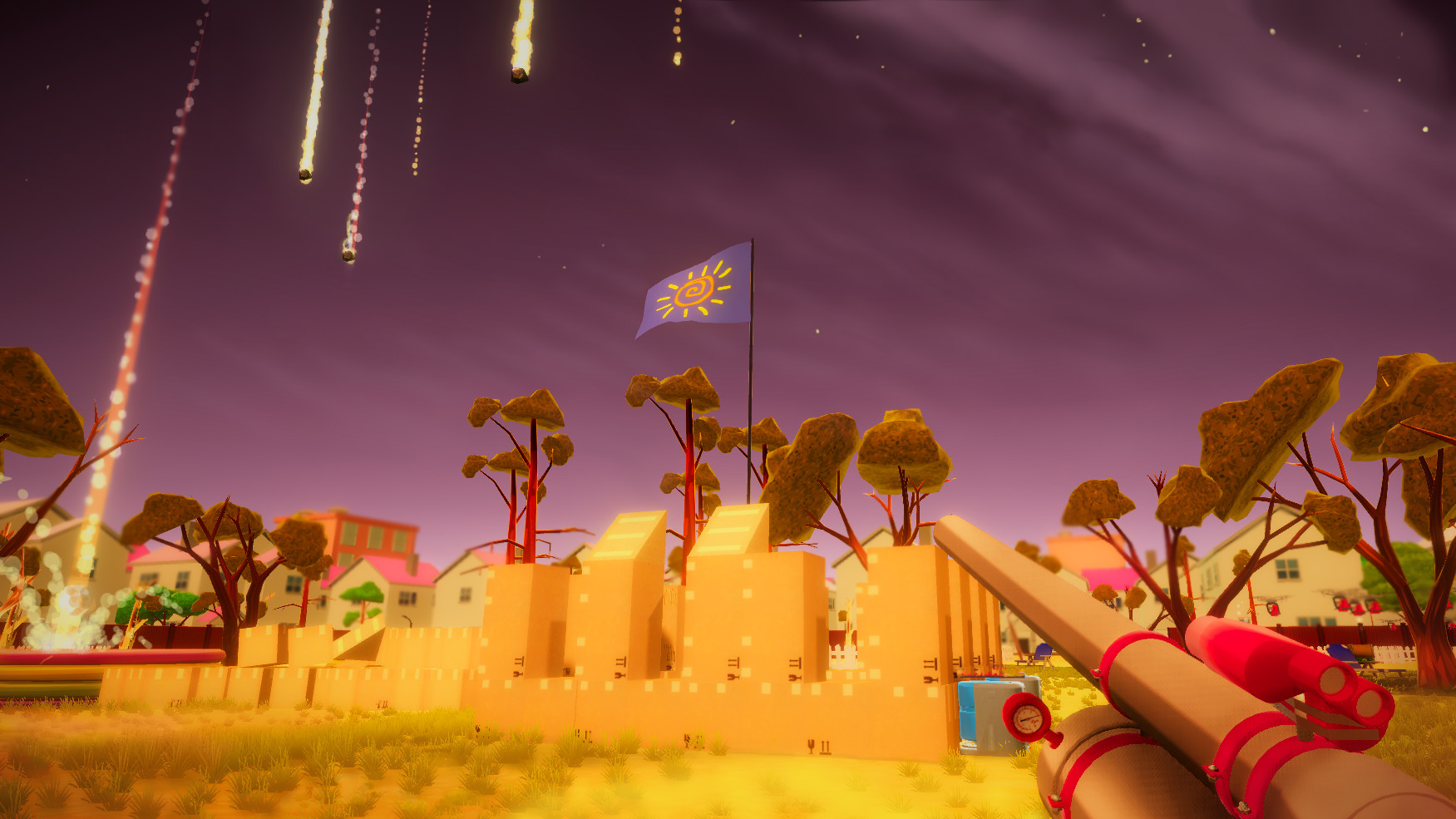 Скриншот: Cartonfall: Fortress - Defend Cardboard Castle