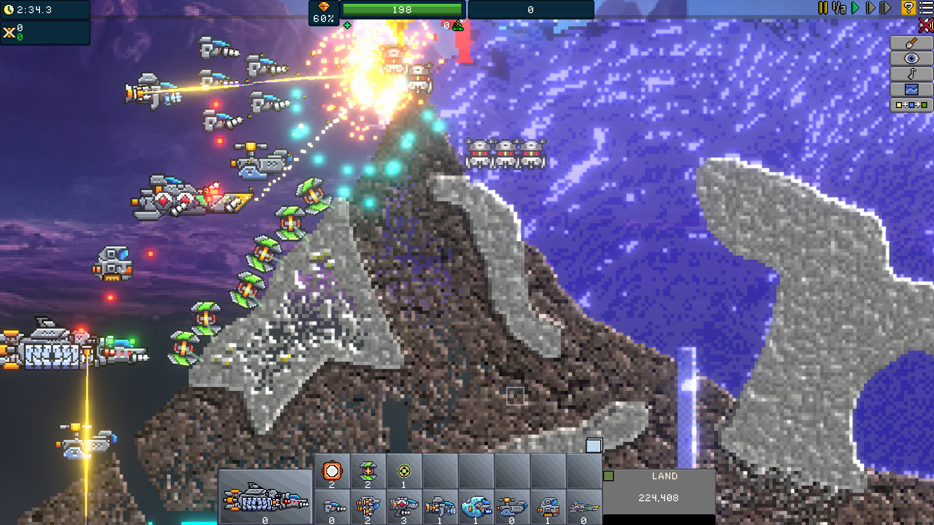 Скриншот: Creeper World IXE