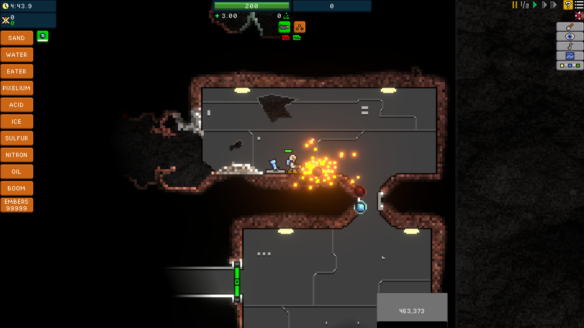 Скриншот: Creeper World IXE