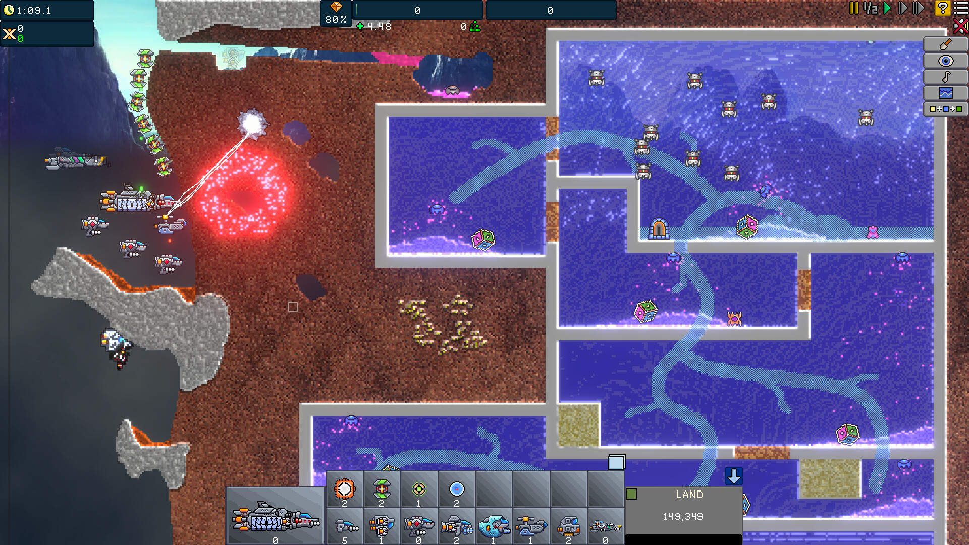 Скриншот 7: Creeper World IXE