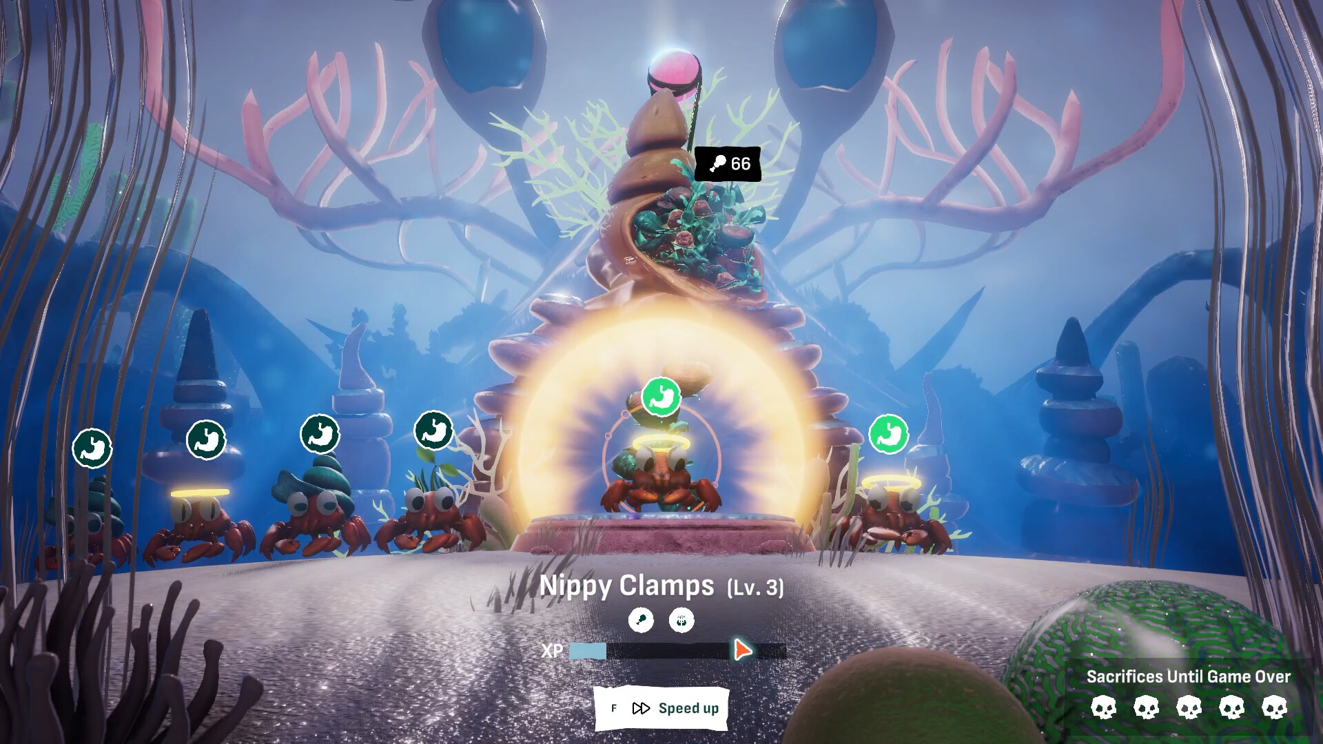 Скриншот: Crab God