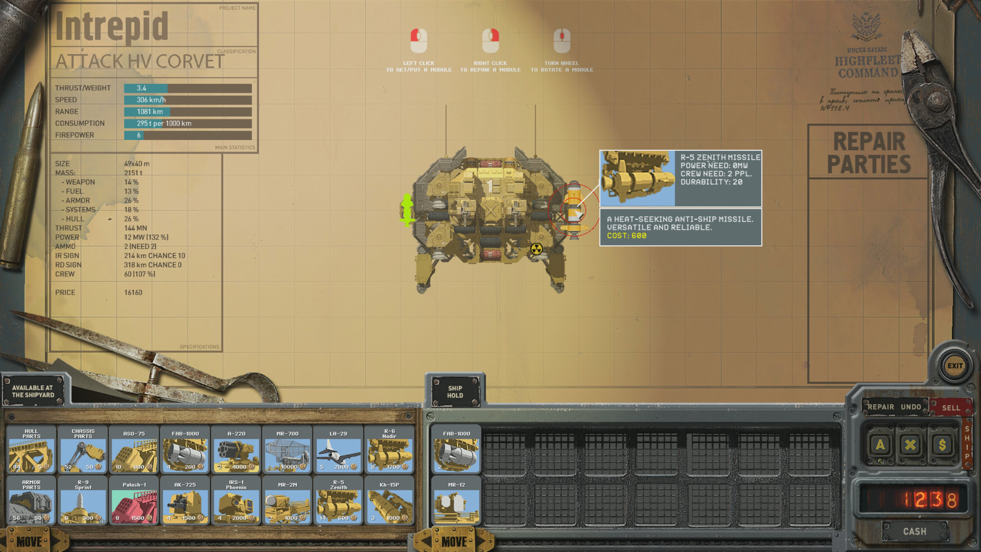 Скриншот 19: HighFleet