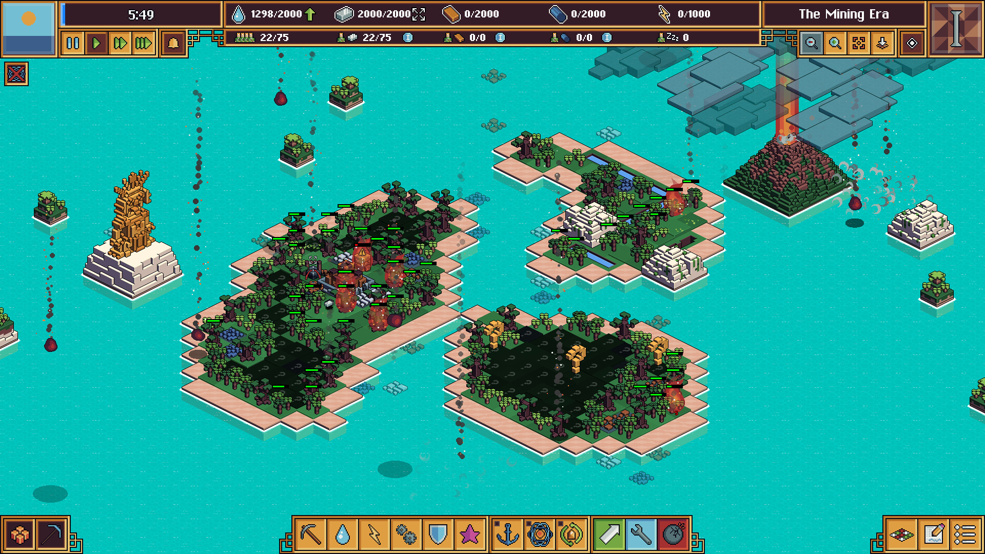 Скриншот: Flooded