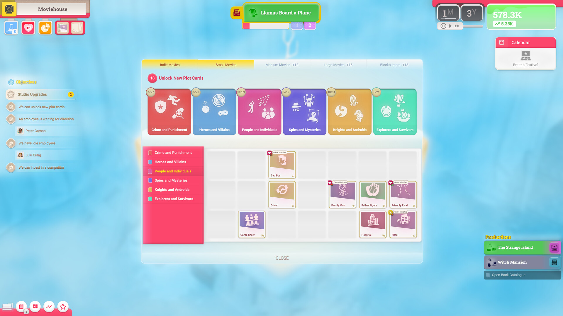 Скриншот 7: Moviehouse – The Film Studio Tycoon