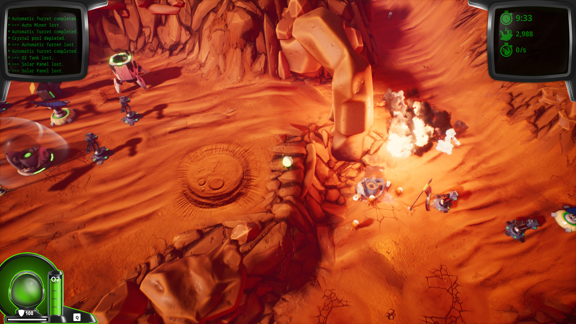 Скриншот: Mars or Die!