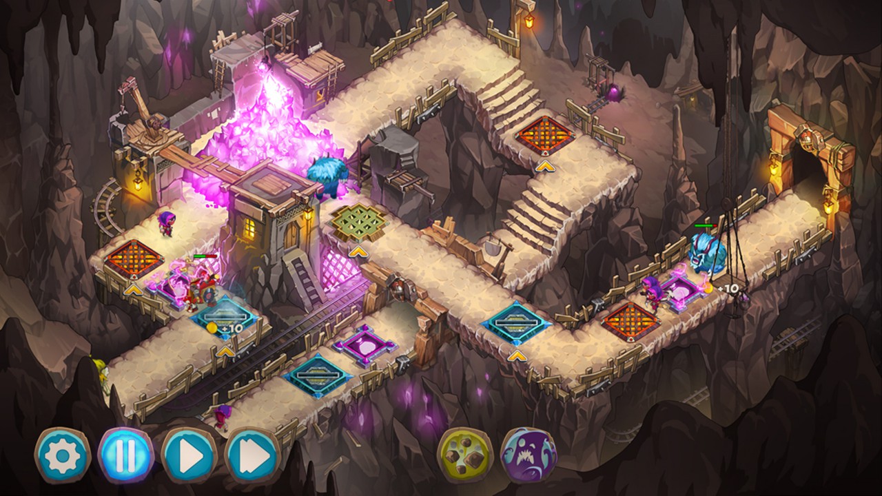 Скриншот: Gnumz: Masters of Defense