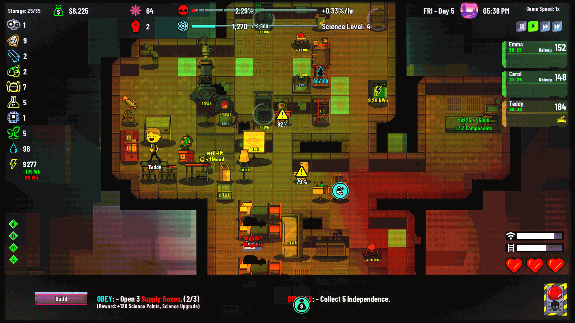 Скриншот: Rogue AI Simulator