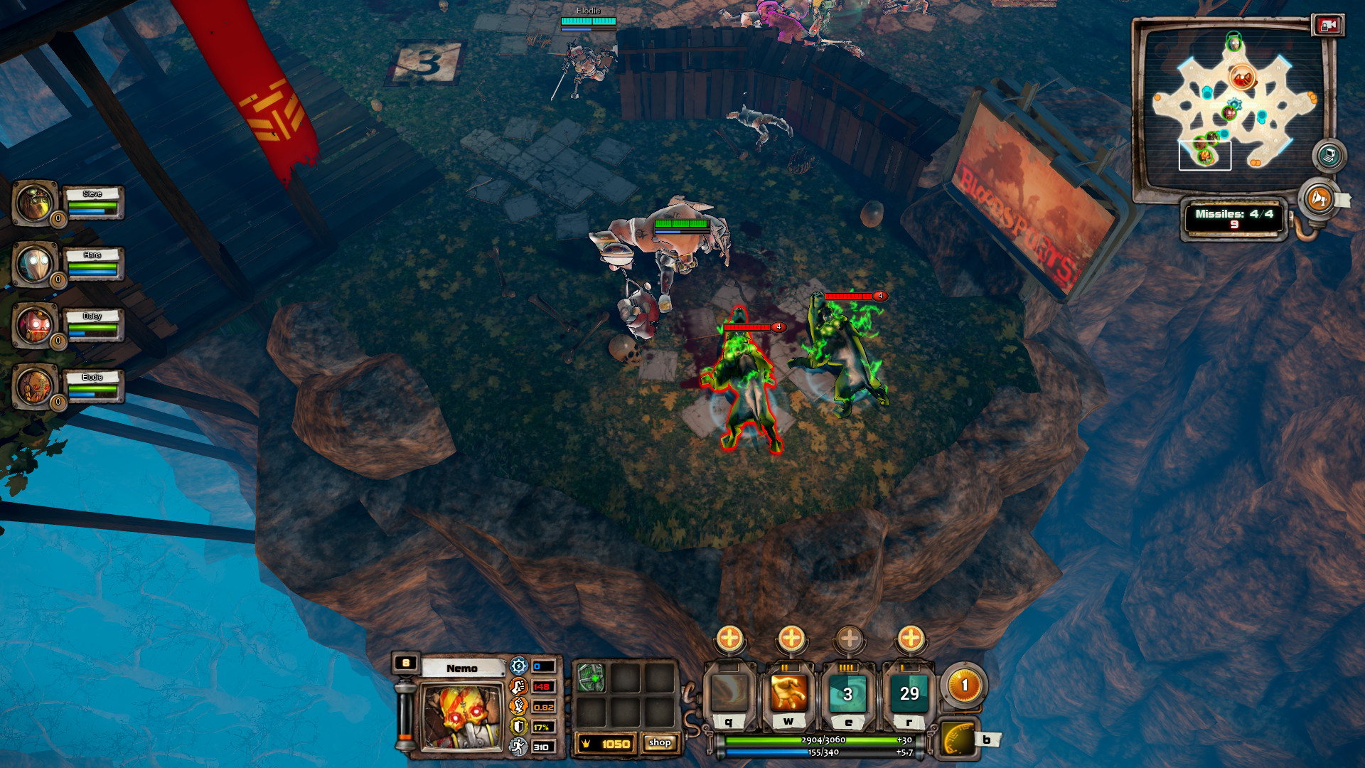 Скриншот: Bloodsports.TV