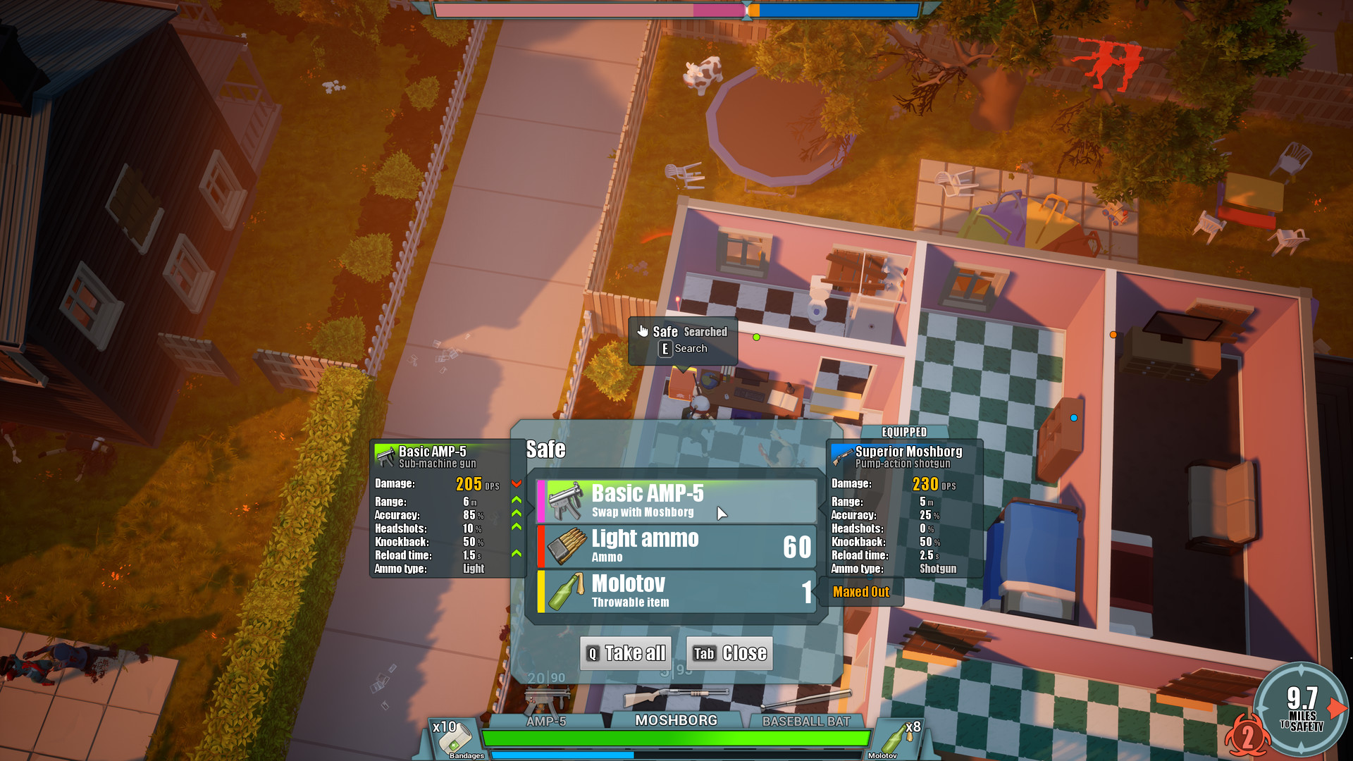 Скриншот: 10 Miles To Safety