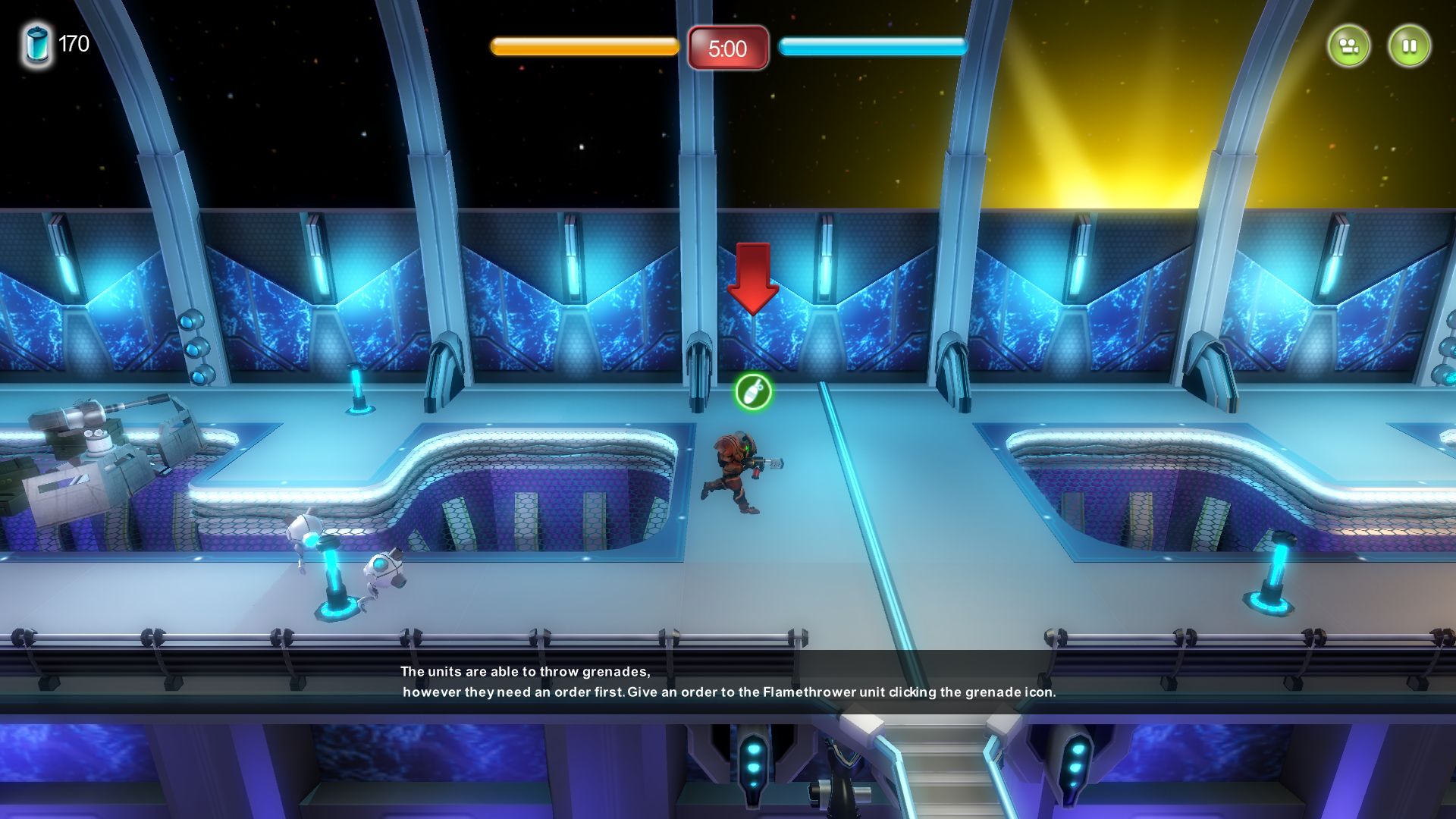 Скриншот: Alien Hallway