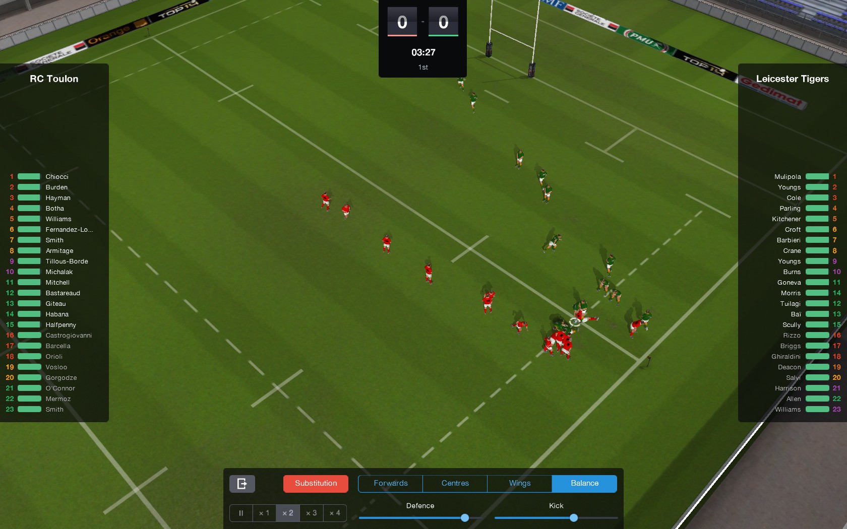 Скриншот 22: Pro Rugby Manager 2015