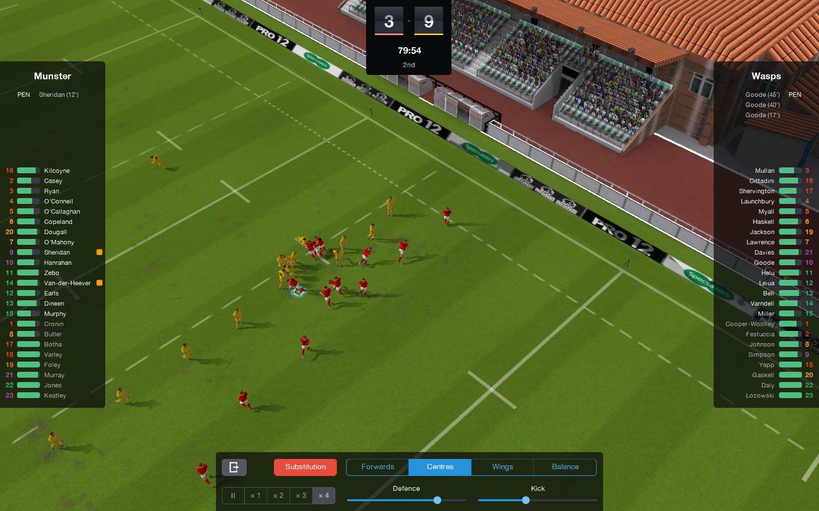 Скриншот 28: Pro Rugby Manager 2015