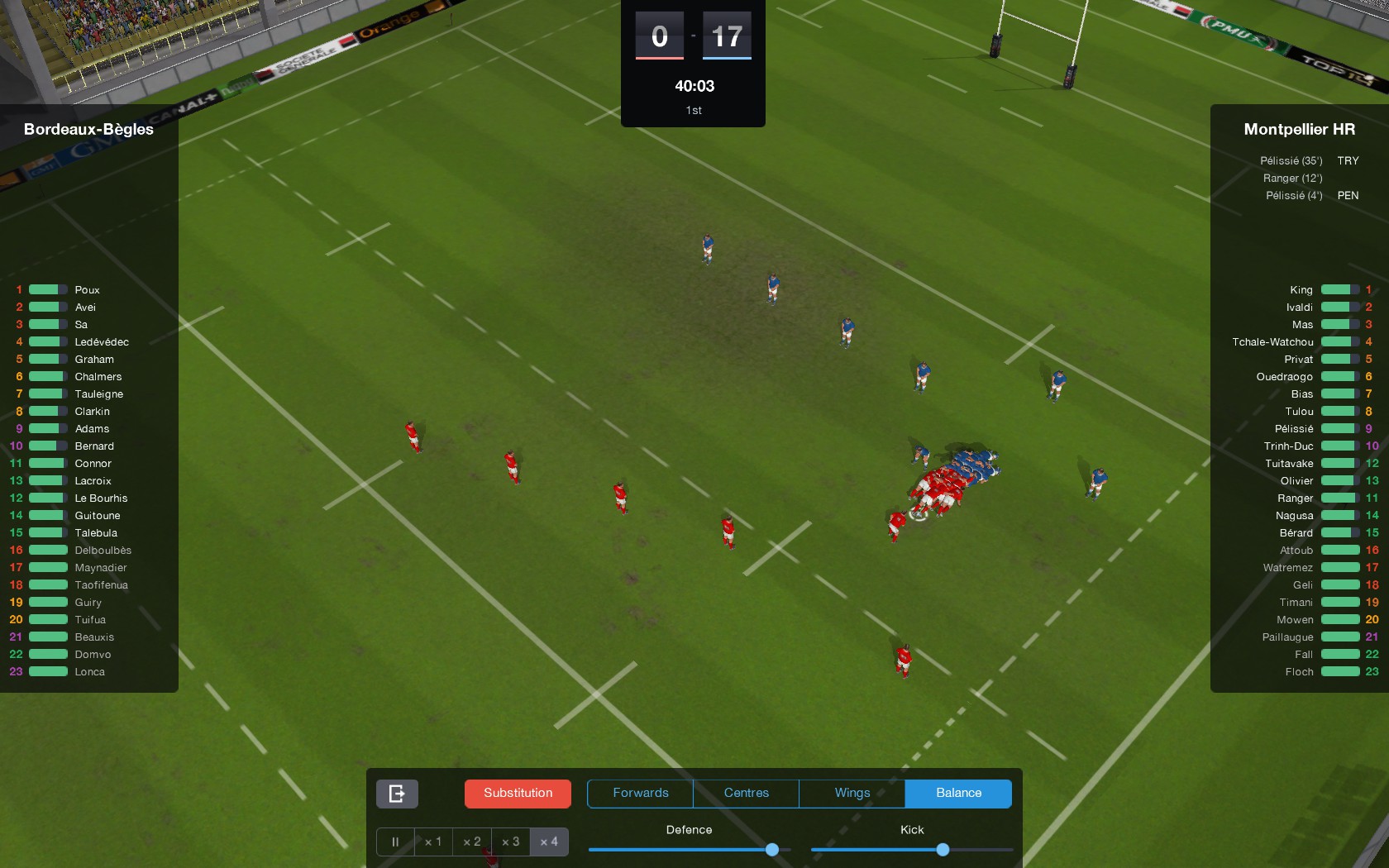 Скриншот 31: Pro Rugby Manager 2015