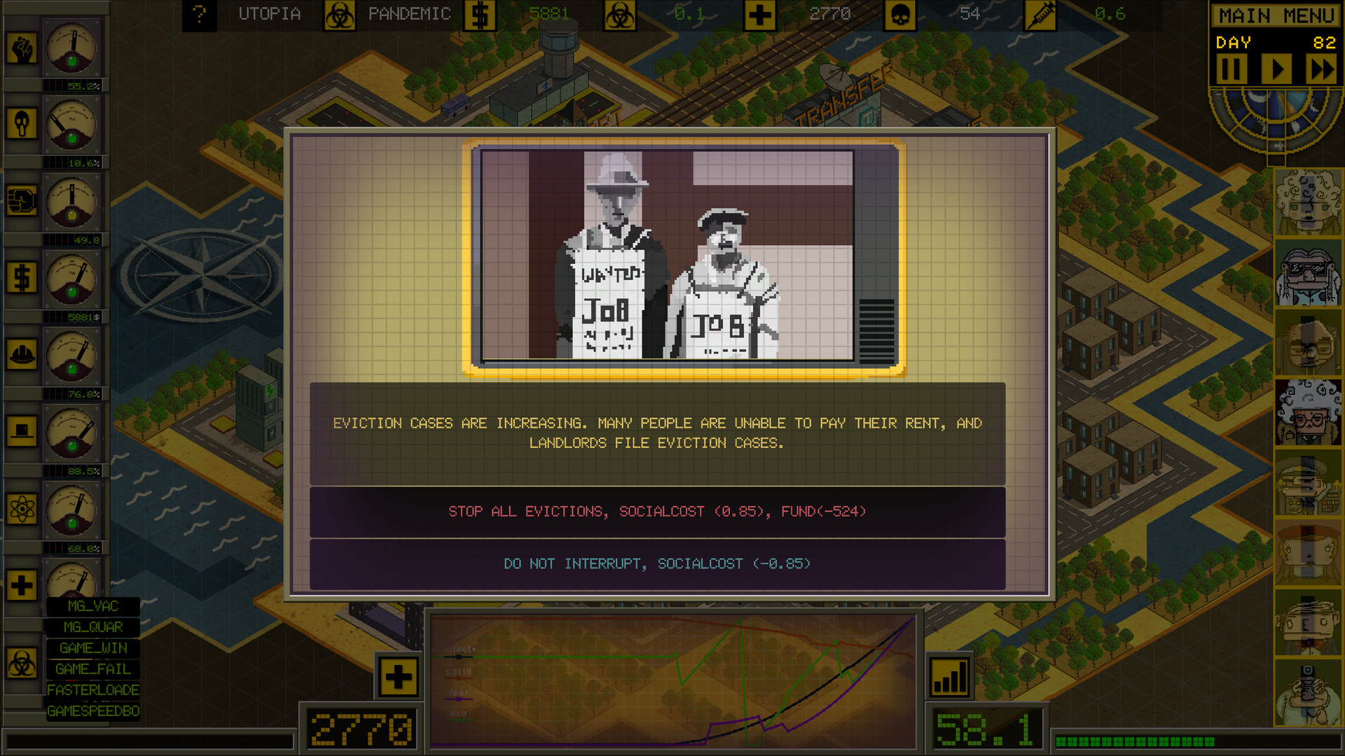 Скриншот 18: Ministry of Pandemic