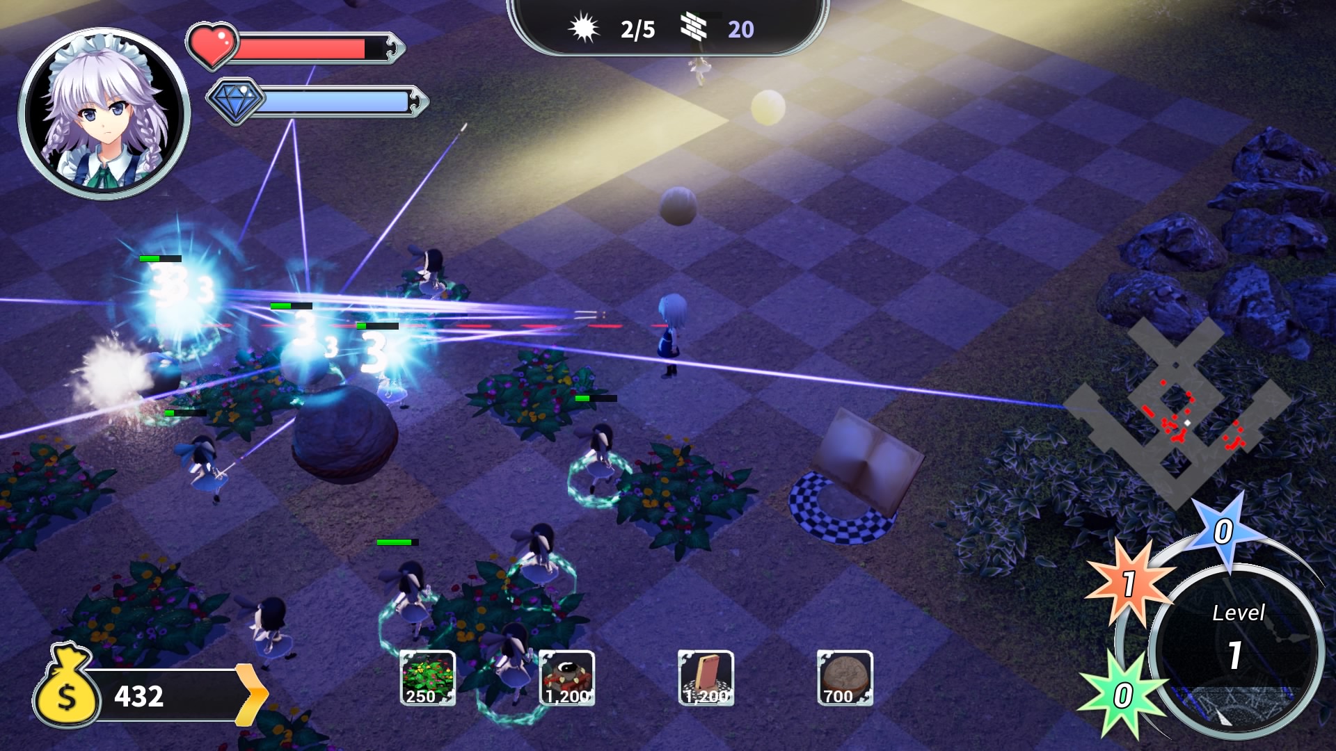 Скриншот: Gensokyo Defenders