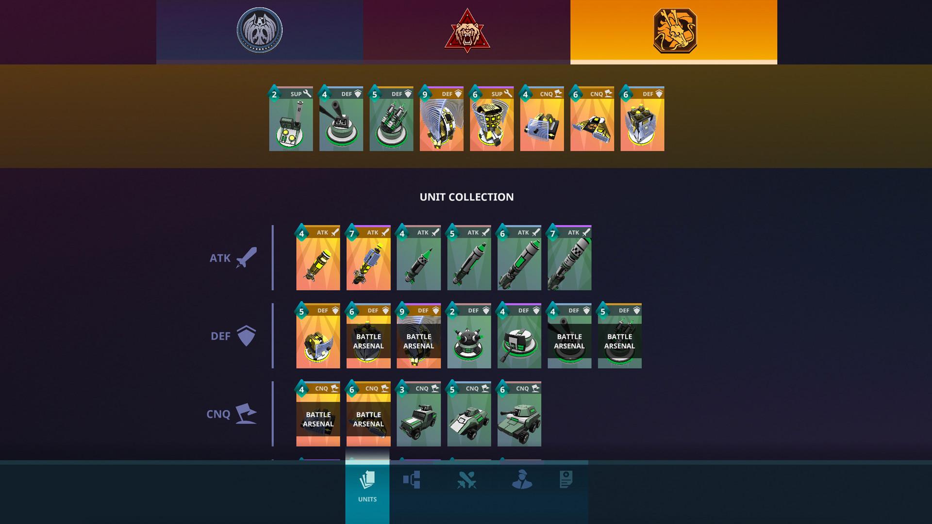 Скриншот: Stellar Commanders