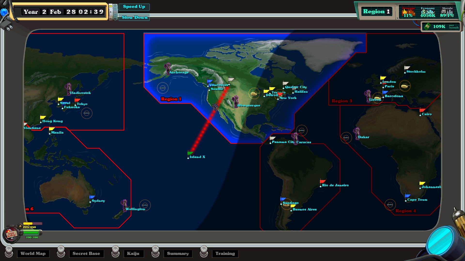 Скриншот: Kaiju-A-GoGo